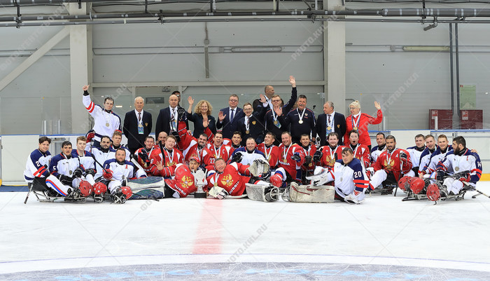 Команда “Россия-1” стала победителем “Кубка Континента» по следж-хоккею 