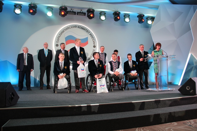 В г. Сочи состоялся торжественный прием чемпионов и призеров XI Паралимпийских зимних игр 2014 года спорта лиц с ПОДА и их тренеров, организованный Паралимпийским комитетом России, Всероссийской федерацией спорта лиц с ПОДА и Фондом поддержки Паралимпийск
