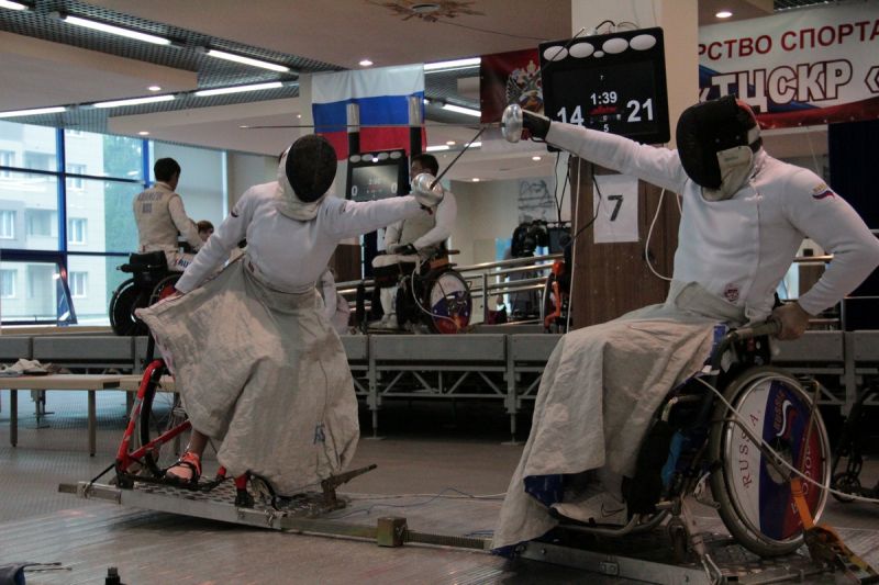 На ТЦСК «Озеро Круглое» пройдет чемпионат России по фехтованию на колясках