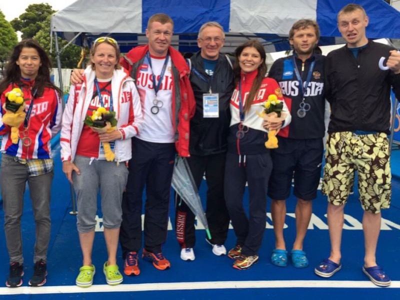 Российские паратриатлонисты завоевали 4 награды на престижном турнире в Японии