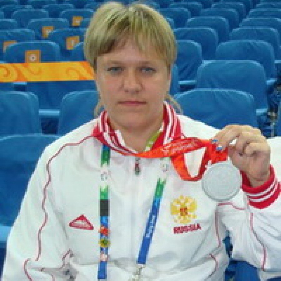 Поздравление Президента Федерации Л.Н. Селезнева серебряному призеру Паралимпийских игр по пауэрлифтингу спорта лиц с ПОДА, Заслуженному мастеру спорта России И.С. Казанцевой в связи с днем рождения