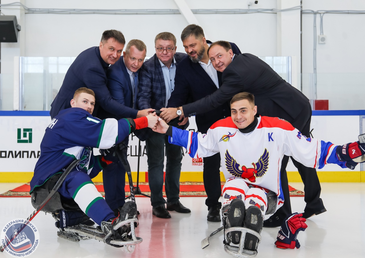 Завершился 1 круг чемпионата России по хоккею-следж «Высшая Лига»