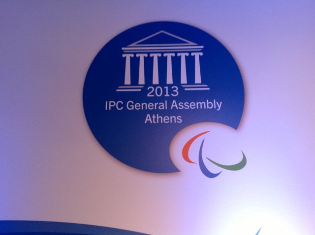 Президент Паралимпийского комитета России В. П. Лукин, первый вице - президент Всероссийской федерации спорта лиц с ПОДА П. А. Рожков  в г. Афинах (Греция) приняли  участие в Конференции Международного паралимпийского комитета