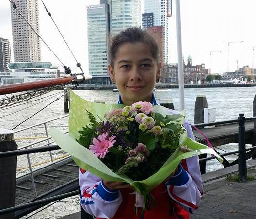 Россиянка Анна Плотникова завоевала серебряную медаль на чемпионате мира по паратриатлону в Голландии