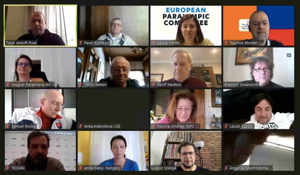        П.А. Рожков в режиме видео-конференц-связи принял участие в заседании, проводимом Европейским паралимпийским комитетом со странами Центрально-Восточного региона      