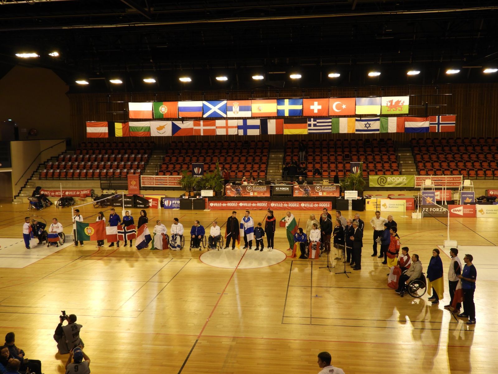  Сборная команда России по бадминтону спорта лиц с ПОДА принимает участие в чемпионате Европы во Франции