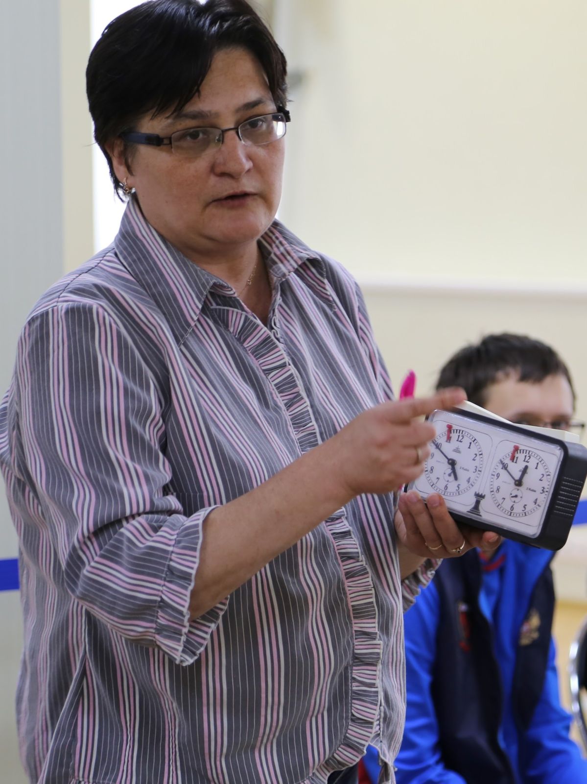 Всероссийская Федерация спорта лиц с поражением ОДА поздравляет старшего тренера сборной России по шашкам и шахматам спорта лиц с ПОДА С.В. Герасимову с присуждением награды FIDE "За стойкость духа"