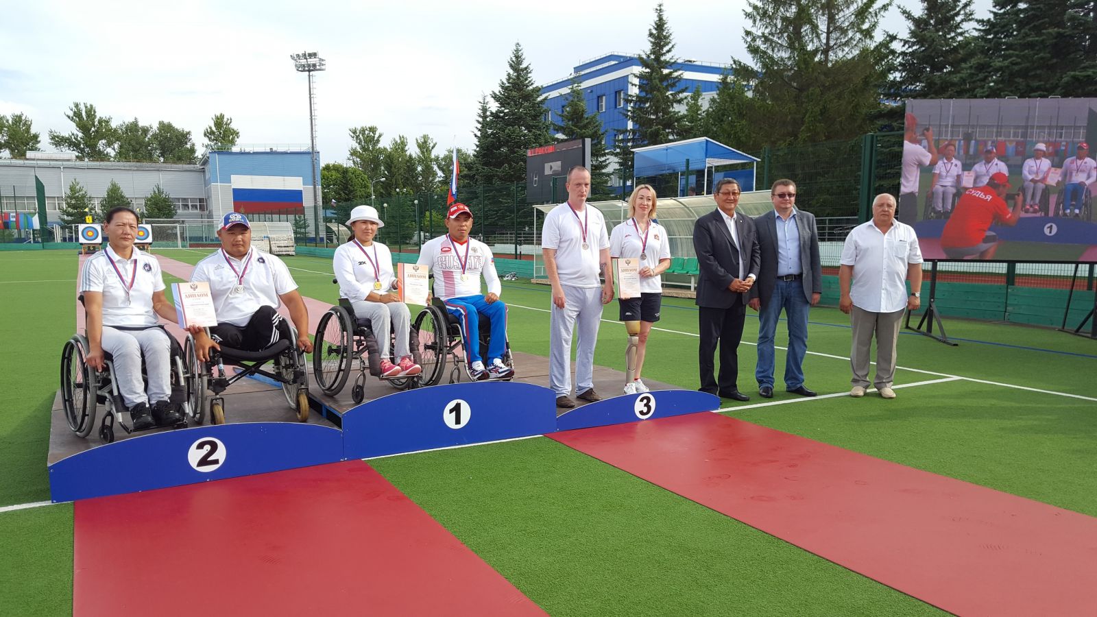 Сборная Московской области выиграла общекомандный зачет чемпионата России по стрельбе из лука спорта лиц с ПОДА