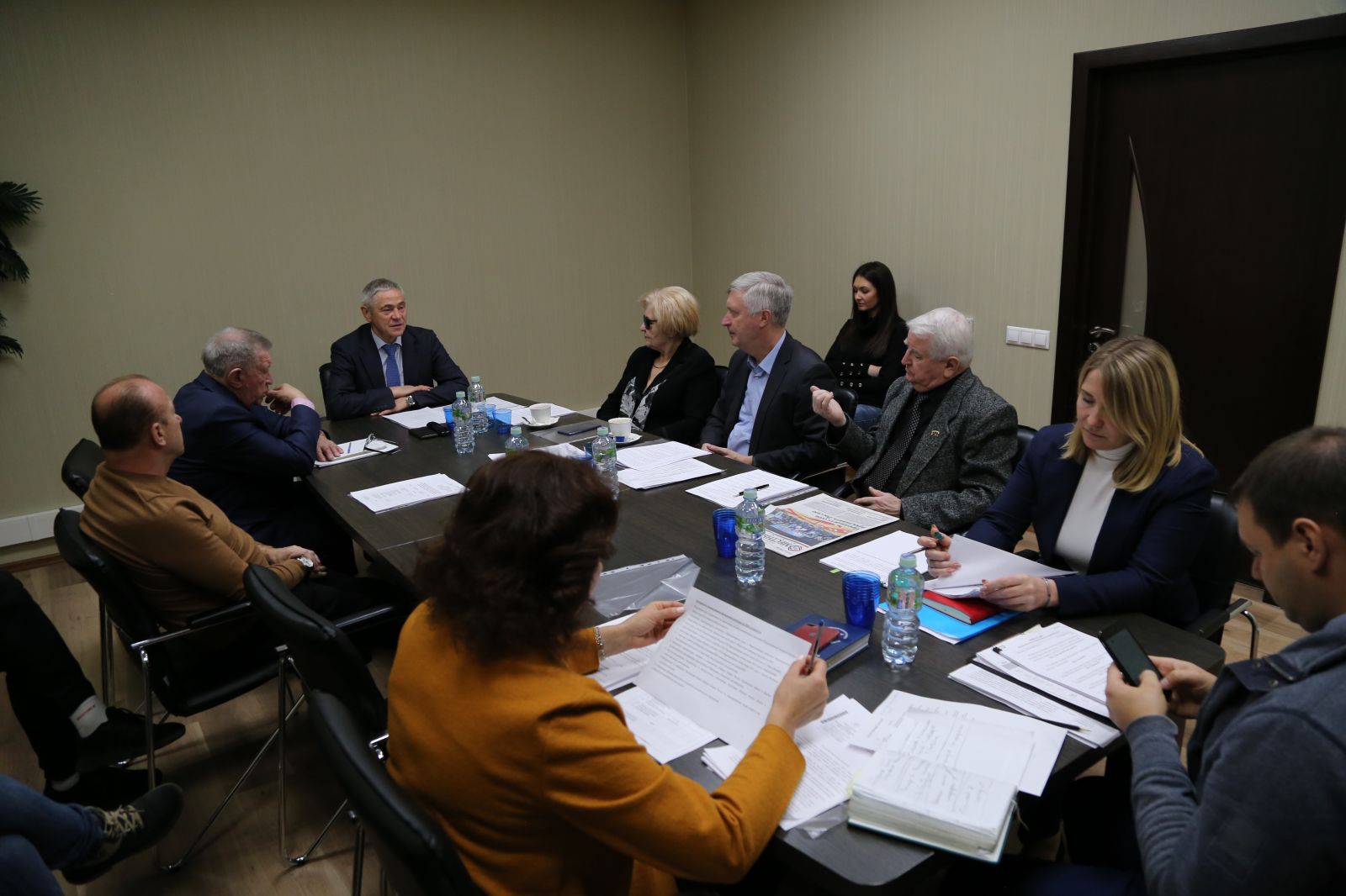  П.А. Рожков в офисе ПКР провел заседание Совета по координации программ, планов и мероприятий ПКР