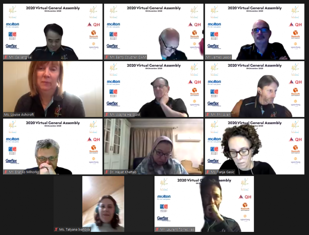 Старший тренер сборной России по волейболу сидя А.Н. Овсянников и чемпионка мира по волейболу сидя, капитан сборной команды России Т. С. Иванова в режиме видео-конференц-связи приняли участие в Генеральной Ассамблеи Международной федерации пара волейбола