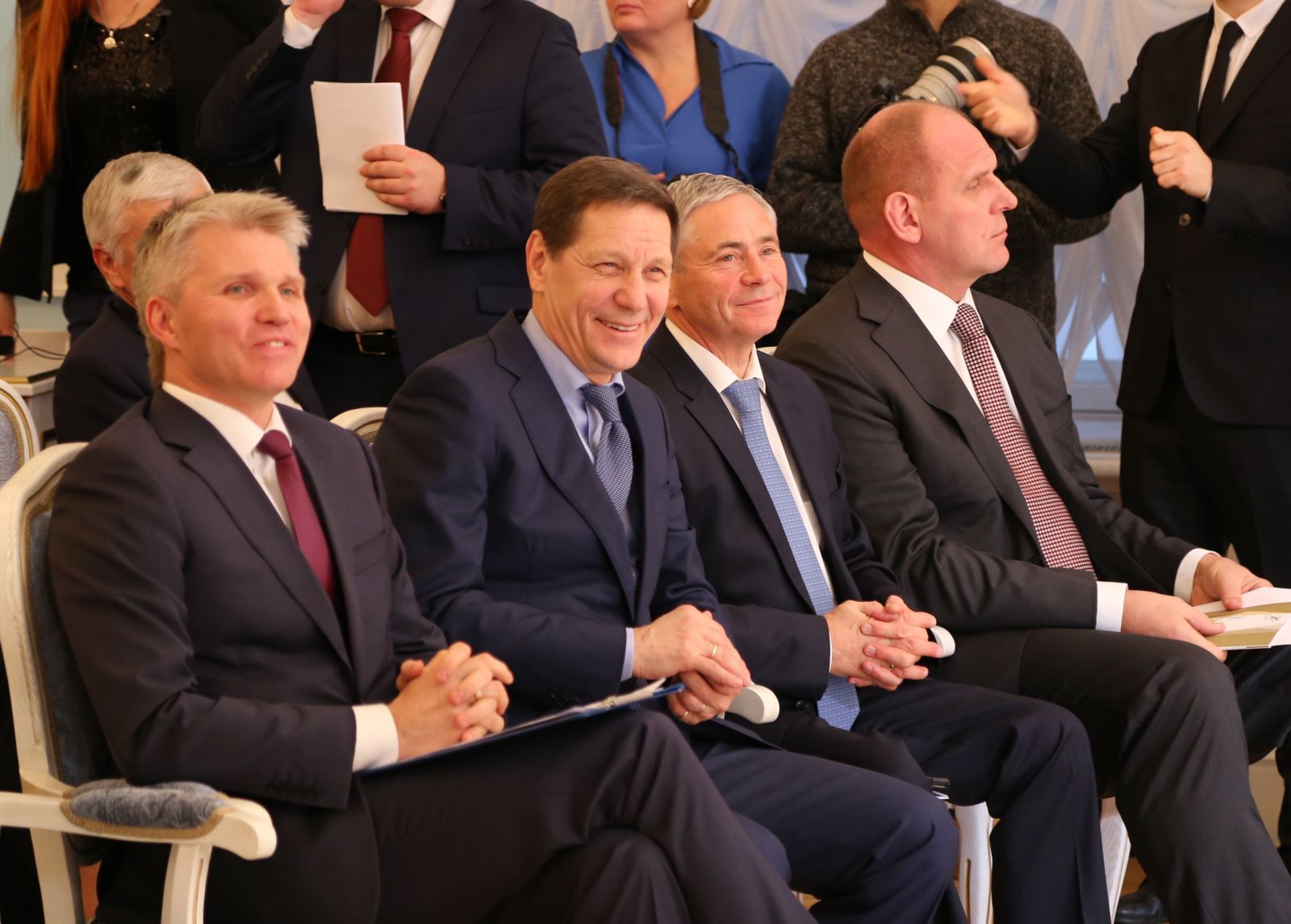 П.А. Рожков в Минспорте России принял участие в торжественной церемонии награждения лауреатов национальных номинаций в области физической культуры и спорта за 2017 год