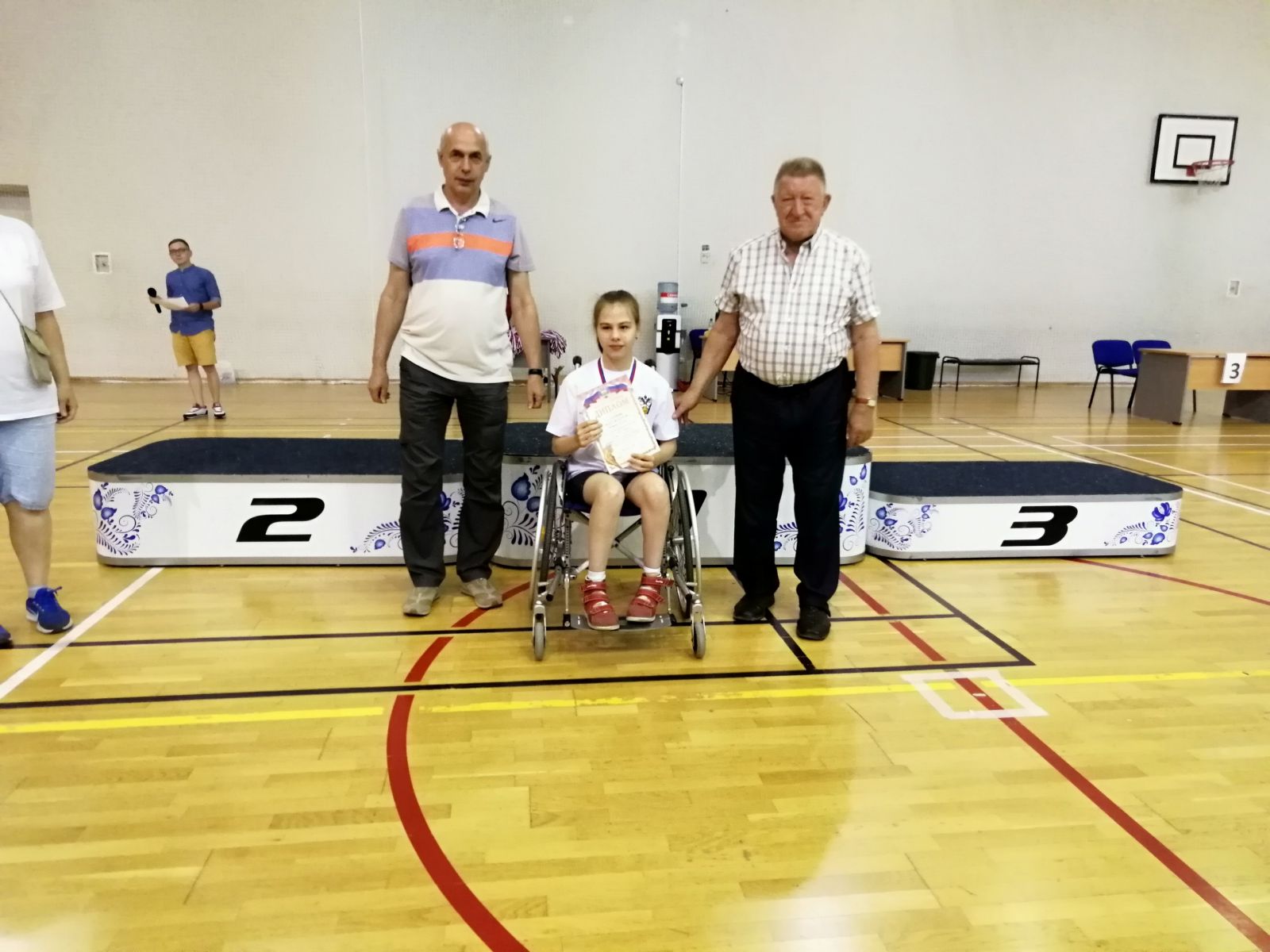 Л.Н. Селезнев в г. Раменском принял участие в просмотре второго дня соревнований и церемонии награждения победителей и призеров Всероссийской летней спартакиады детей-инвалидов с поражением ОДА