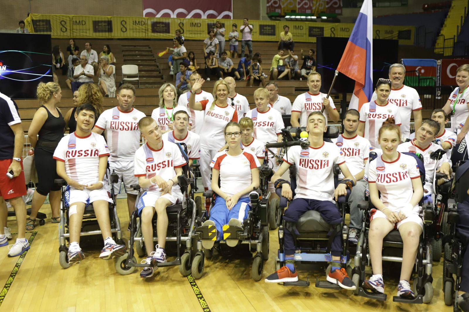 Золотую, серебряную и бронзовую медали завоевала сборная России по бочча на чемпионате Европы в Испании