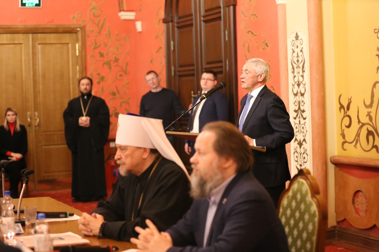  П.А. Рожков в г. Москве в Храме Христа Спасителя принял участие в Конференции «Вызовы и перспективы современного спорта. Физическая культура и спорт в духовной жизни православного христианина» 