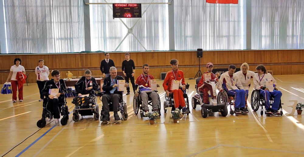 В Алексине определены победители чемпионата России по бочча