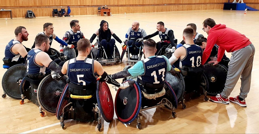        Команда Санкт-Петербурга стала победителем финального круга чемпионата России по регби на колясках      