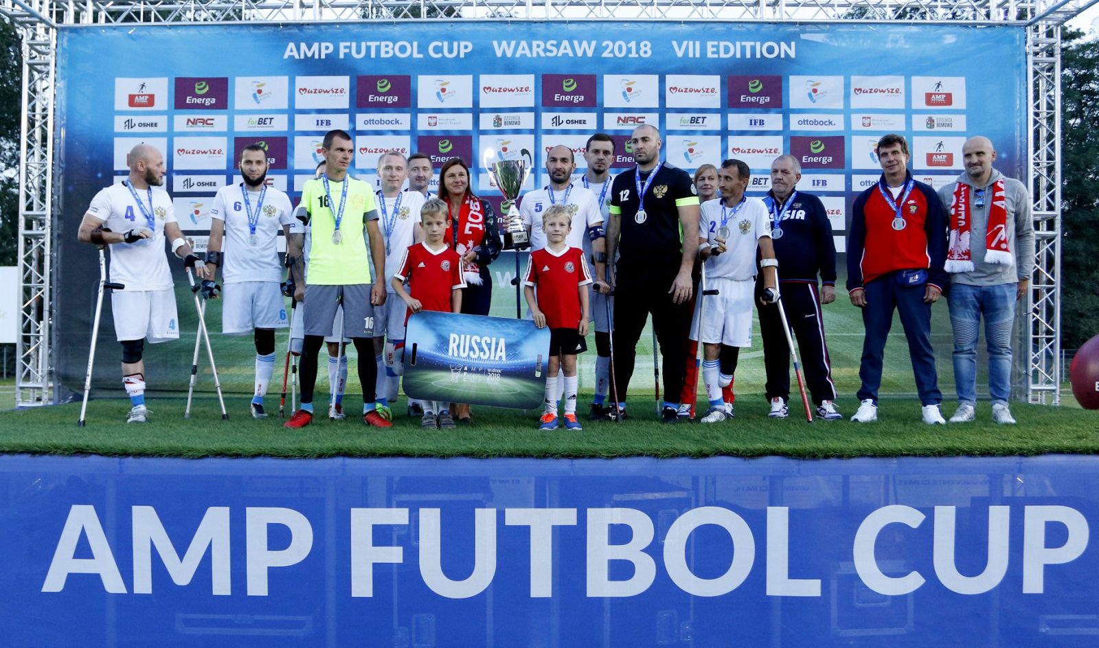 Сборная команда России по футболу ампутантов заняла 2 место на Кубке мира в Польше