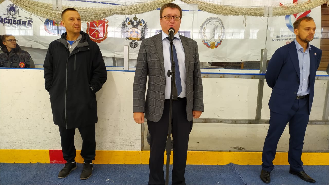  На РУТБ «ОКА» стартовал чемпионат России по следж-хоккею сезона 2019/2020 года 