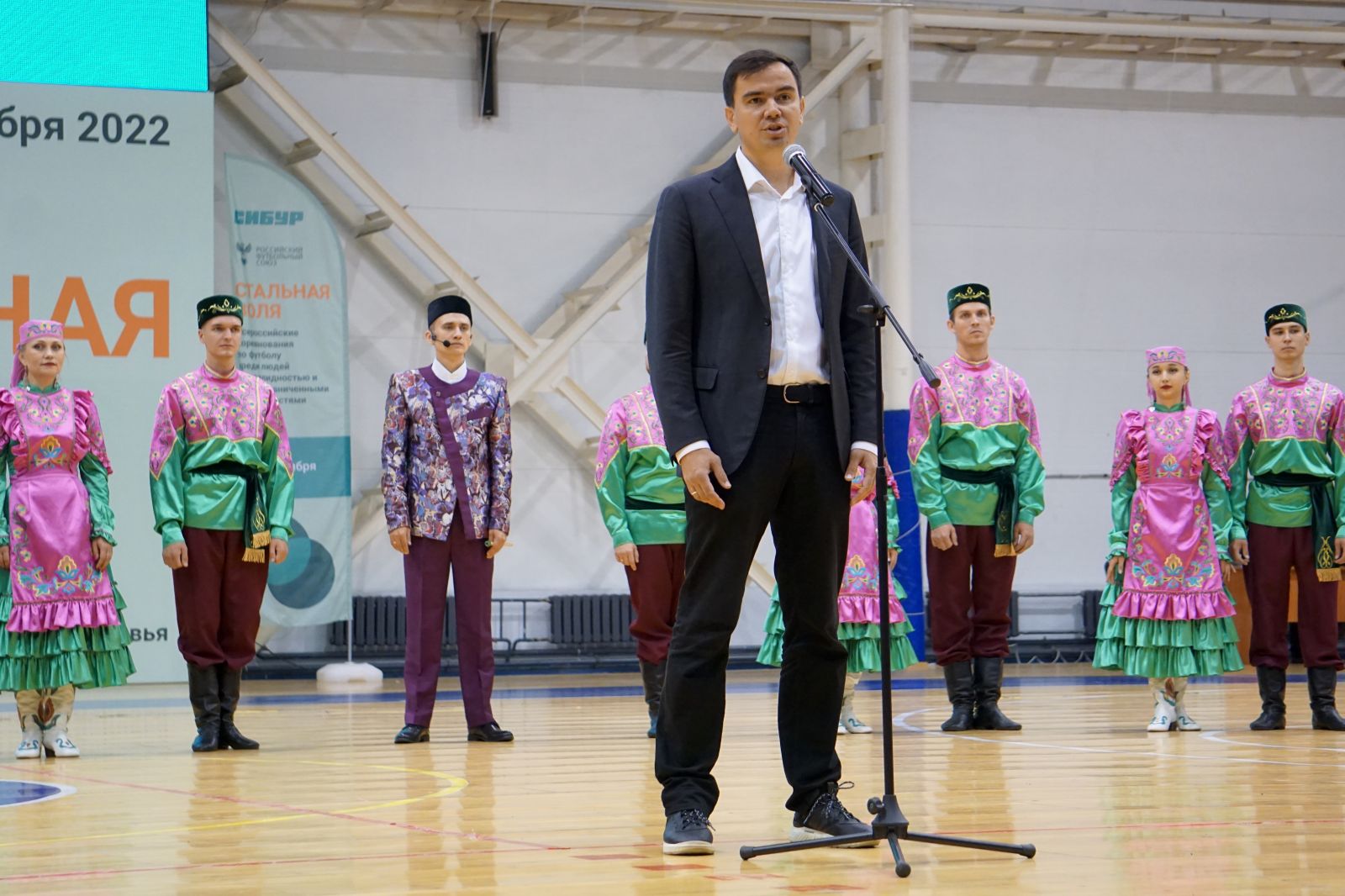 И.Е. Потехин принял участие в торжественной церемонии открытия второго этапа Всероссийских соревнования по футболу людей с инвалидностью и лиц с ОВЗ «Стальная воля»