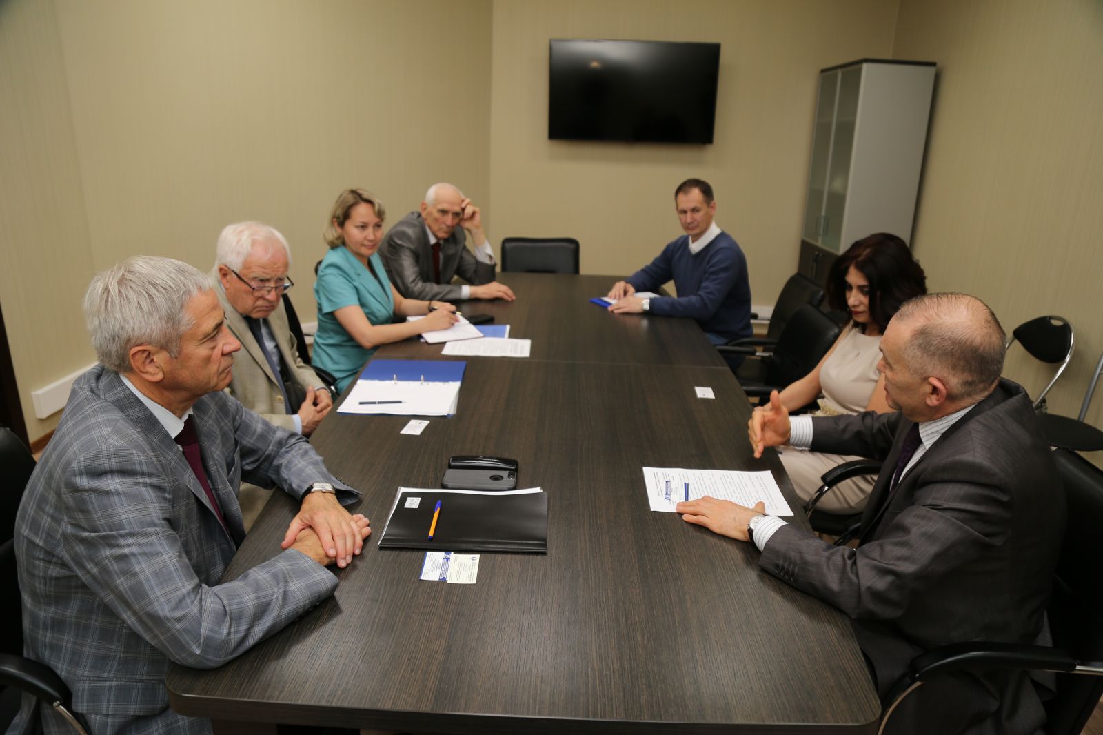 П.А. Рожков в офисе ПКР провел встречу с руководителями ФГБУ «Национальный медицинский исследовательский Центр Здоровья Детей» Минздрава России
