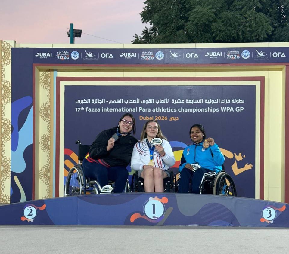 Легкоатлеты с поражением опорно-двигательного аппарата продолжают радовать своими результатами на Международных соревнованиях в ОАЭ