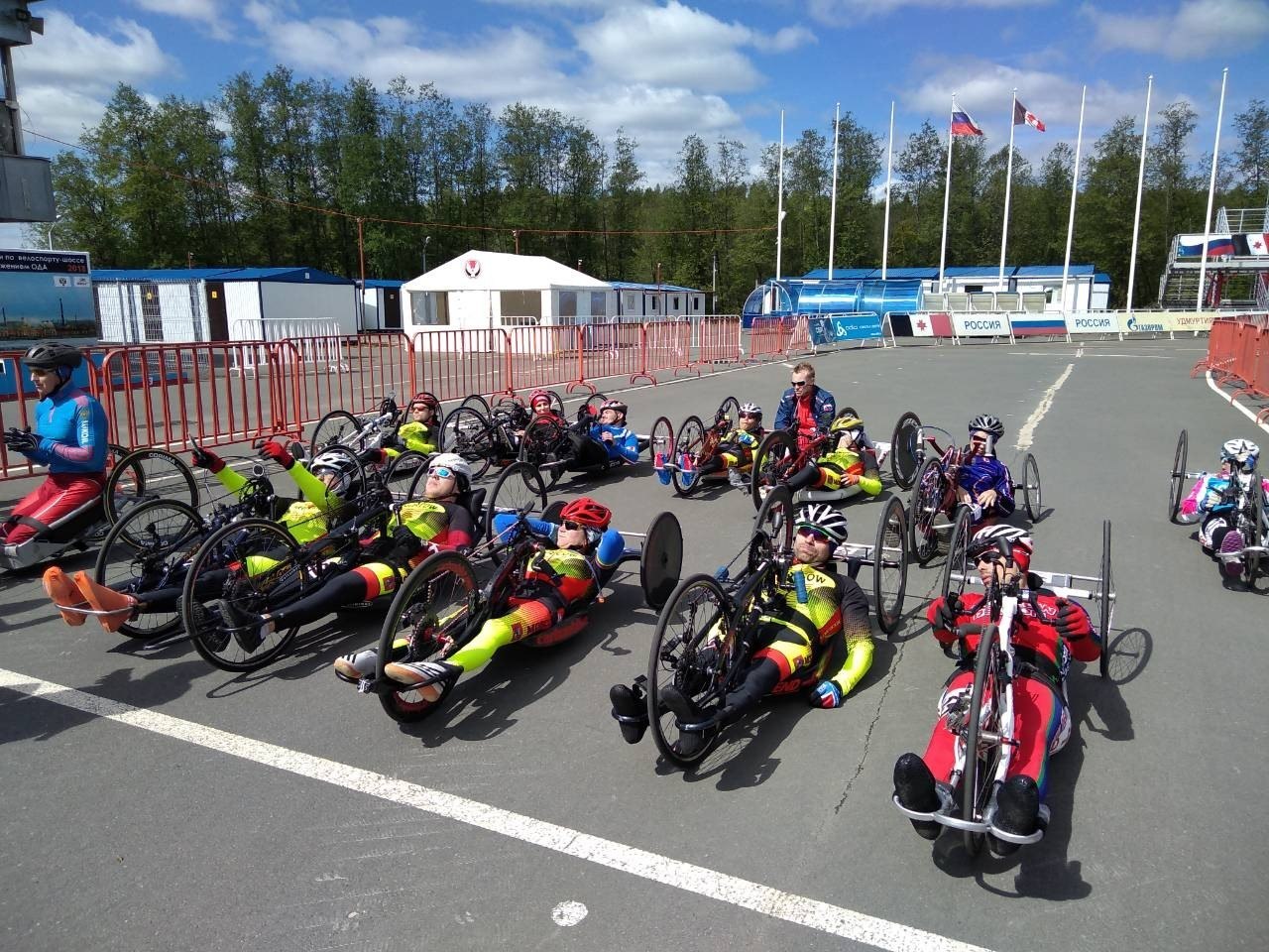 В г. Ижевске (Удмуртская Республика) завершились старты чемпионата России по велоспорту-шоссе среди лиц с поражением опорно-двигательного аппарата.