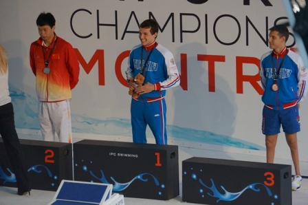 В шестой  соревновательный день  чемпионата мира по плаванию спорта лиц с ПОДА  российские спортсмены завоевали  3  золотых, 2  серебряных и 1 бронзовую награды