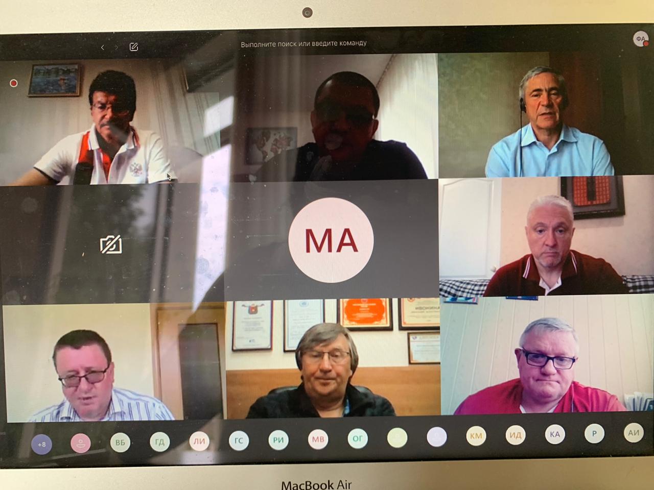 В режиме онлайн-связи состоялось заседание Совета Всероссийской федерации спорта лиц с ПОДА под председательством президента Федерации А.А. Строкина