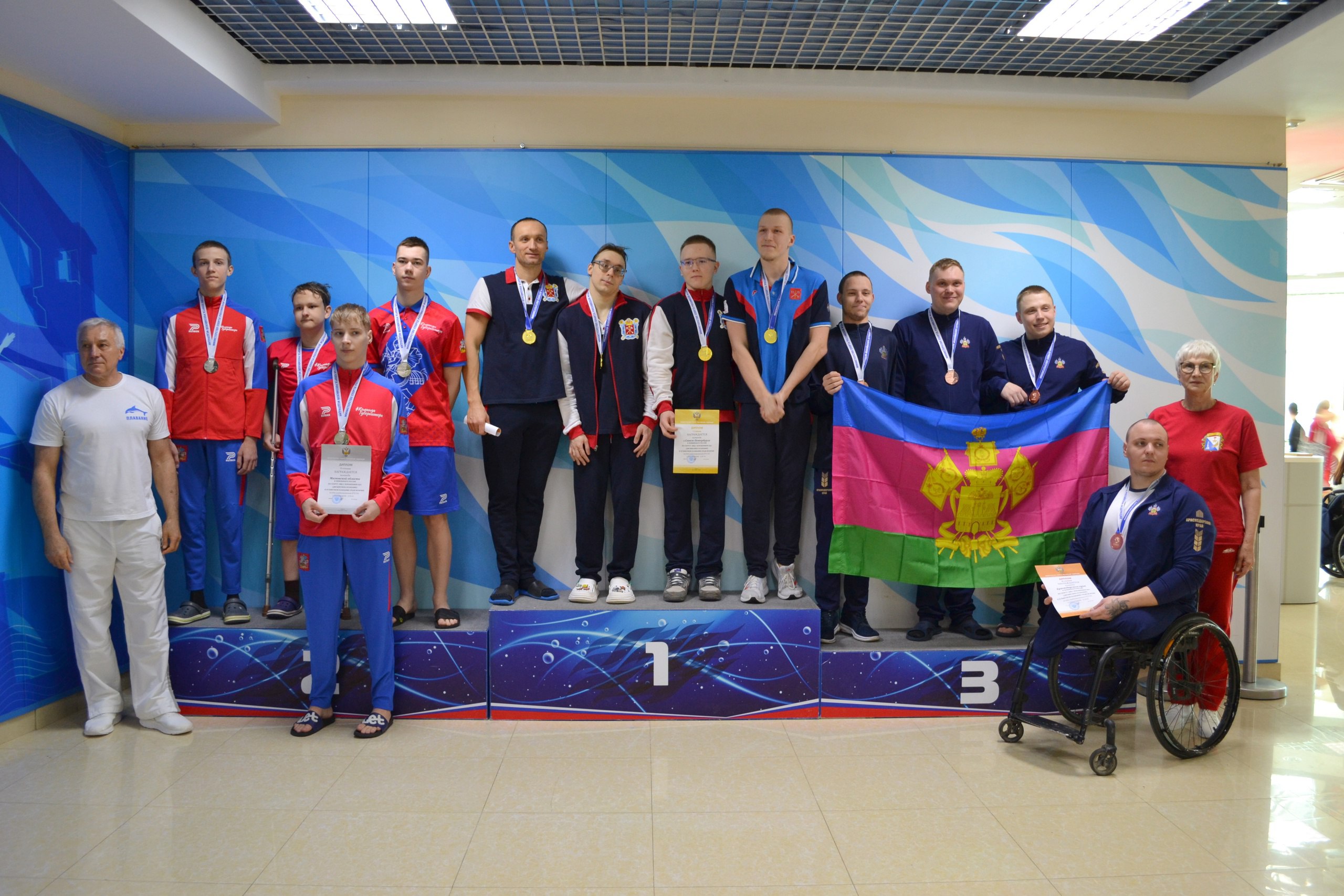 В Саранске завершился чемпионат России по плаванию на короткой воде спорта лиц с поражением опорно-двигательного аппарата 