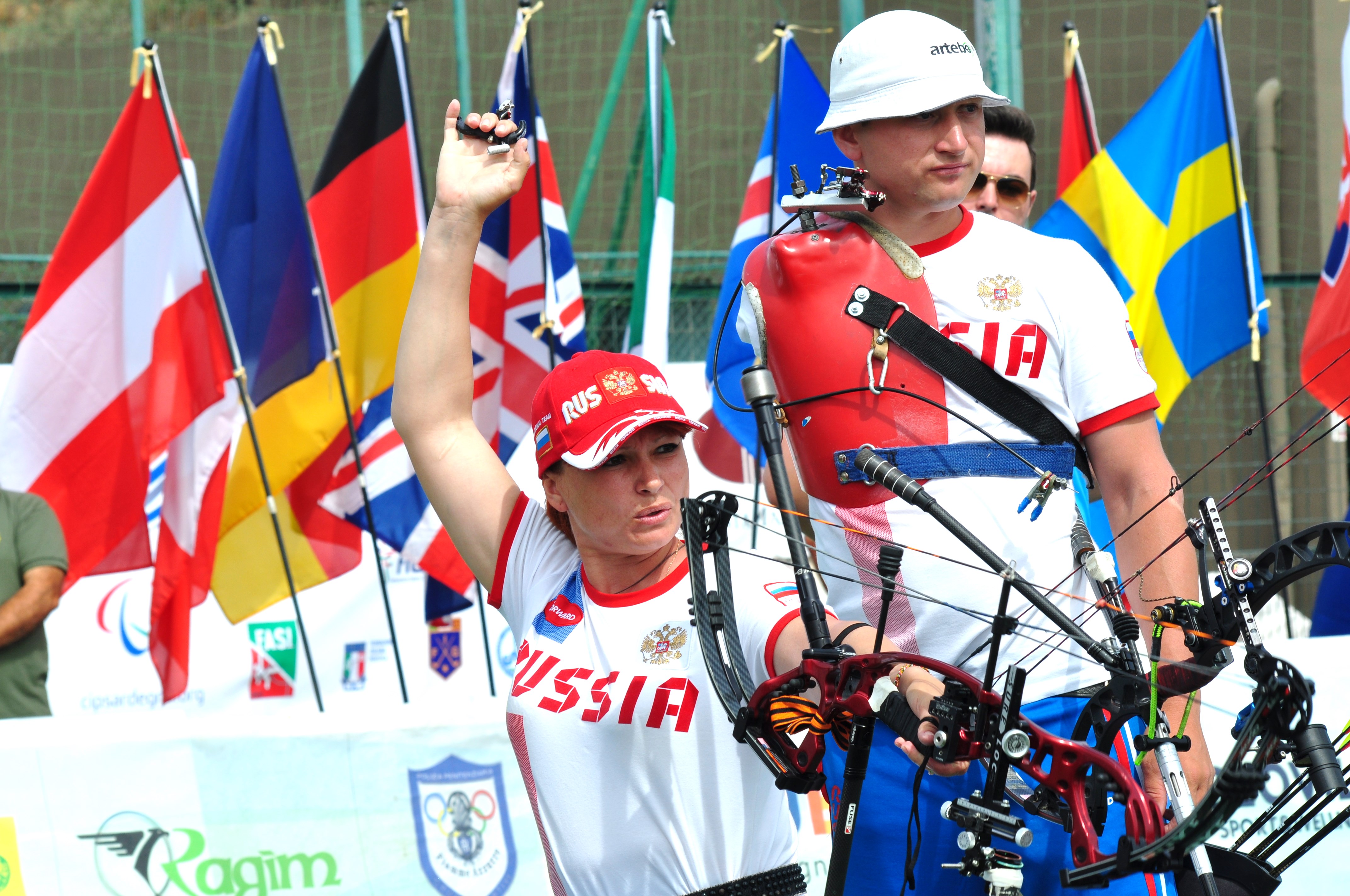 Российские лучники завоевали четыре золотые медали и второе общекомандное место на первом этапе Кубка Европы в Италии