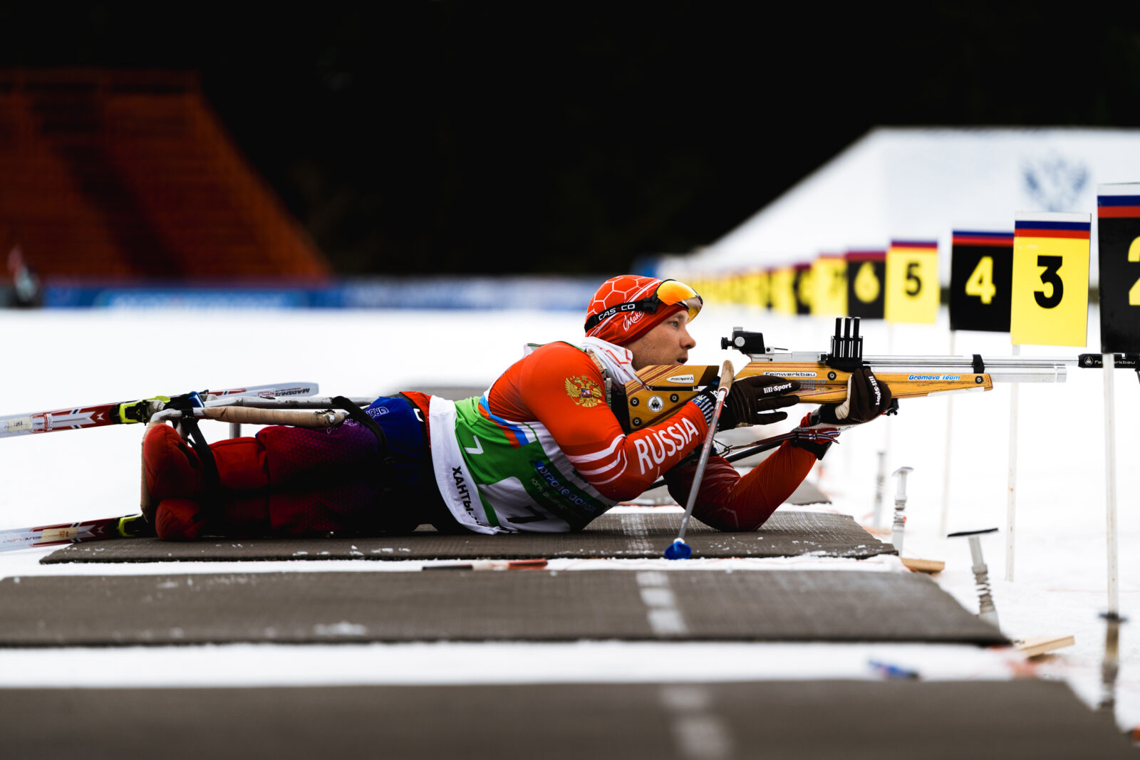 В Ханты-Мансийске проходят чемпионат и первенство России по лыжным гонкам и биатлону спорта лиц с поражением ОДА!