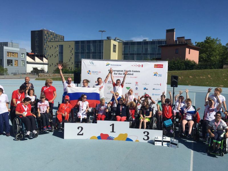 Спортсмены сборной России по бочча завоевали четыре золотые медали на VI Европейских играх молодежи в Чехии