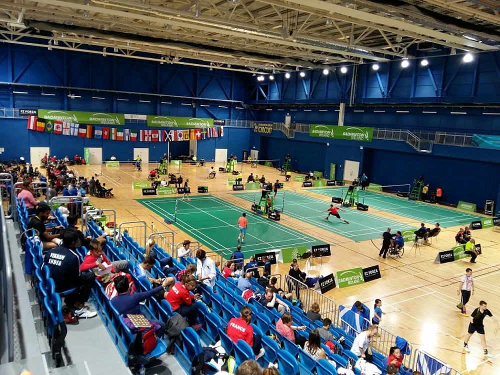 3 медали завоевали российские парабадминтонисты на международных соревнованиях в Ирландии