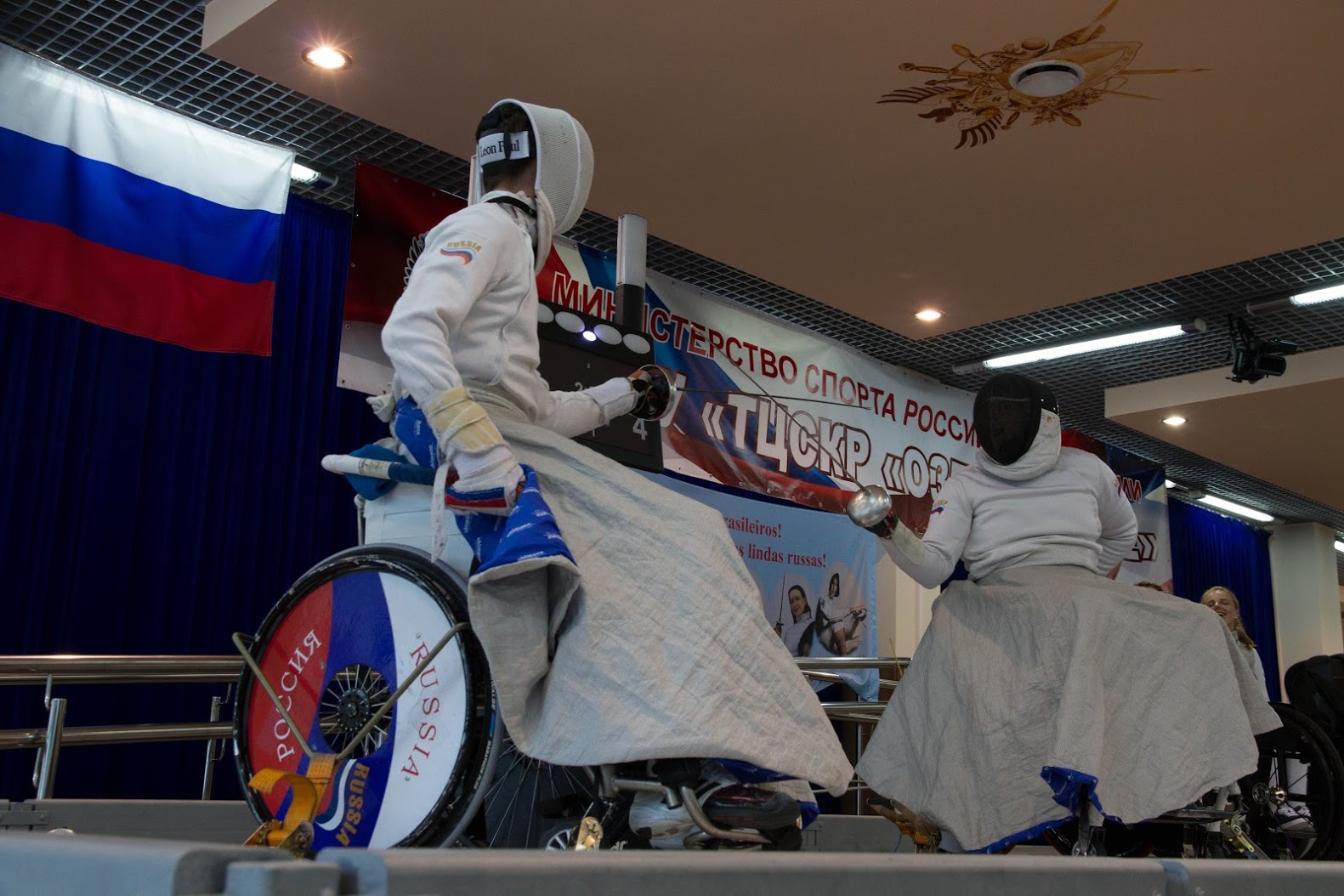 В Московской области на спортивной базе «Озеро Круглое» состоится чемпионат России по фехтованию на колясках