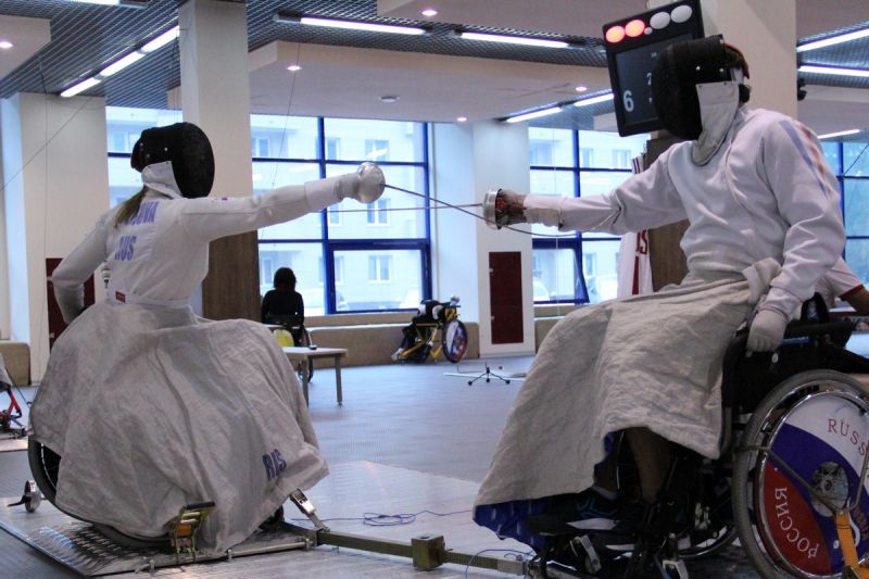 Кубок России по фехтованию на колясках проходит в г. Уфе 