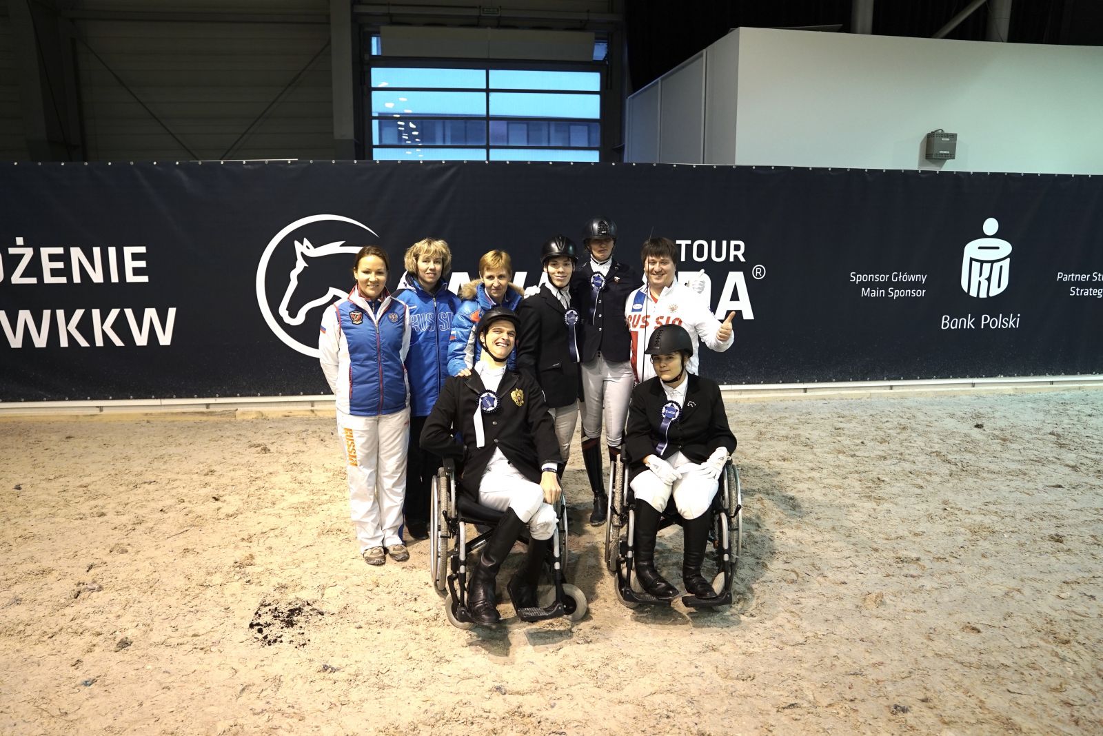 Российские спортсмены завоевали 6 золотых, 5 серебряных и 1 бронзовую медаль на международных соревнованиях по конному спорту среди спортсменов с ПОДА в Польше