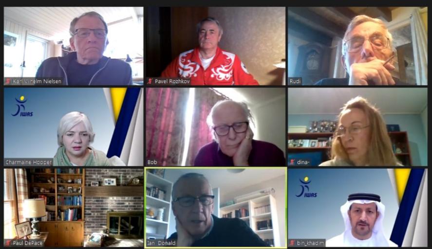  П.А. Рожков в режиме видео-конференц-связи принял участие в заседании Исполкома IWAS