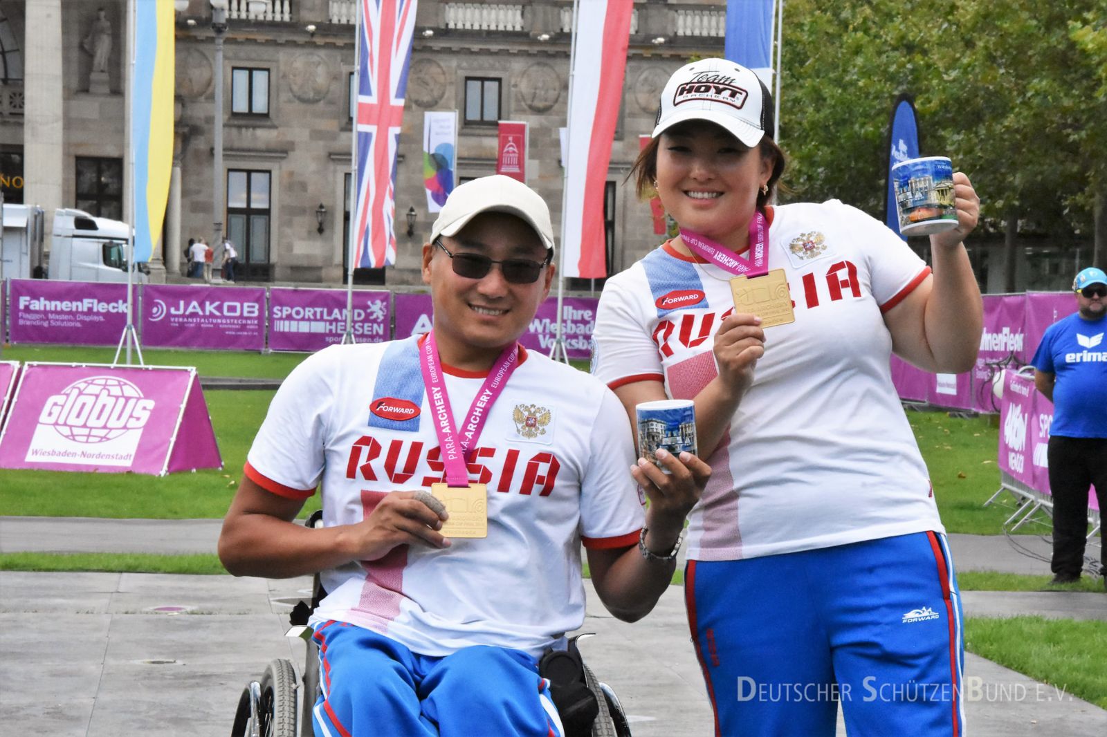 Сборная команда России завоевала первое общекомандное место на финале Кубка Европы по стрельбе из лука спорта лиц с ПОДА в Германии