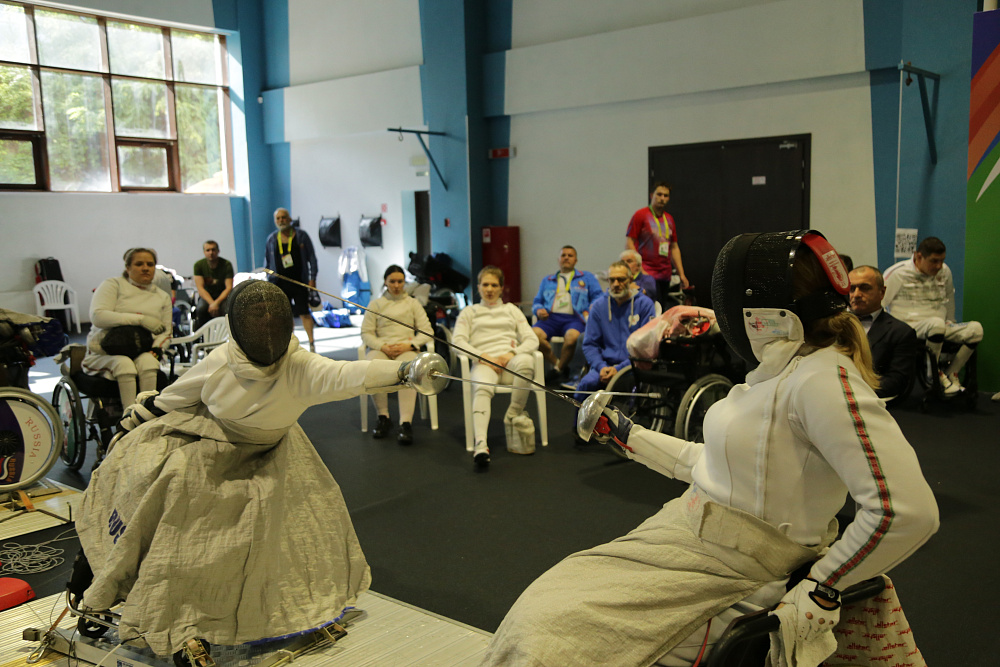  Около 100 спортсменов принимают участие в чемпионате России по фехтованию на колясках в Уфе 