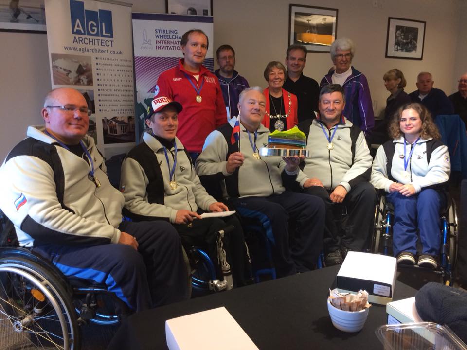 Сборная команда России по керлингу на колясках убедительно выиграли престижный международный турнир в Шотландии