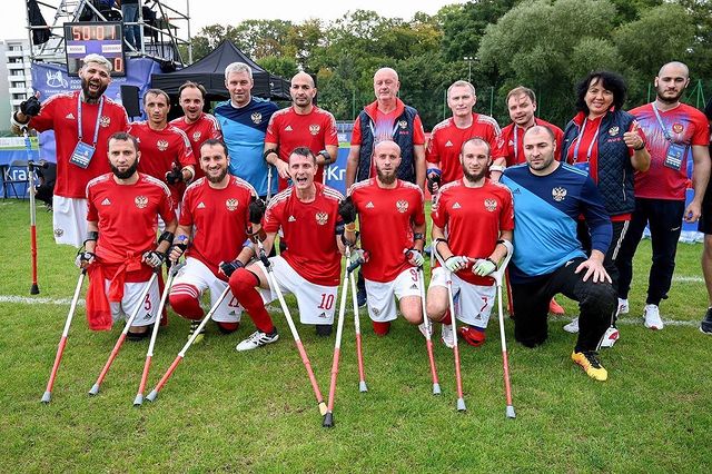 Сборная России заняла 4 место на чемпионате Европы по футболу ампутантов в Польше