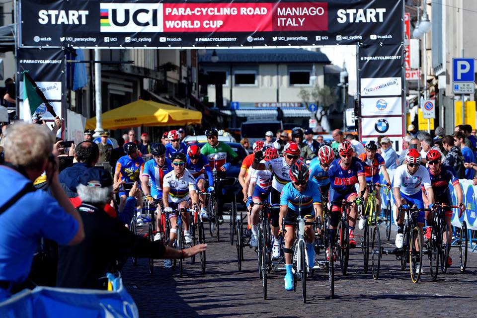 Сборная команда России по велоспорту среди лиц с ПОДА принимает участие в Кубке мира в Нидерландах