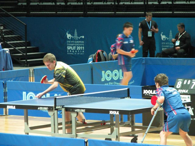 Чемпионат Европы по настольному теннису среди спортсменов сПОДА и спортсменов с нарушением интеллекта