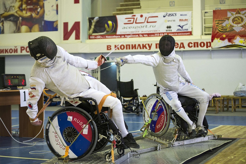 Спортсмены из Новосибирской области одержали наибольшее количество побед в первенстве России по фехтованию на колясках
