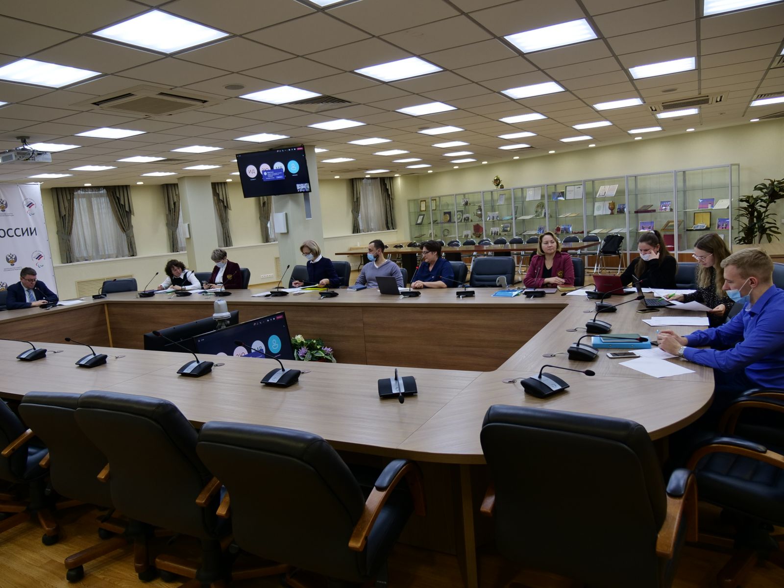  А.А. Строкин провел заседание Комиссии по аттестации главных и старших тренеров по летним дисциплинам Всероссийской федерации спорта лиц с поражением ОДА 