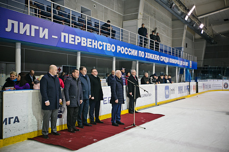 А.А. Строкин в г. Оренбурге принял участие в торжественных церемониях награждения и закрытия первого открытого турнира Кубка Губернатора Оренбургской области по следж-хоккею​