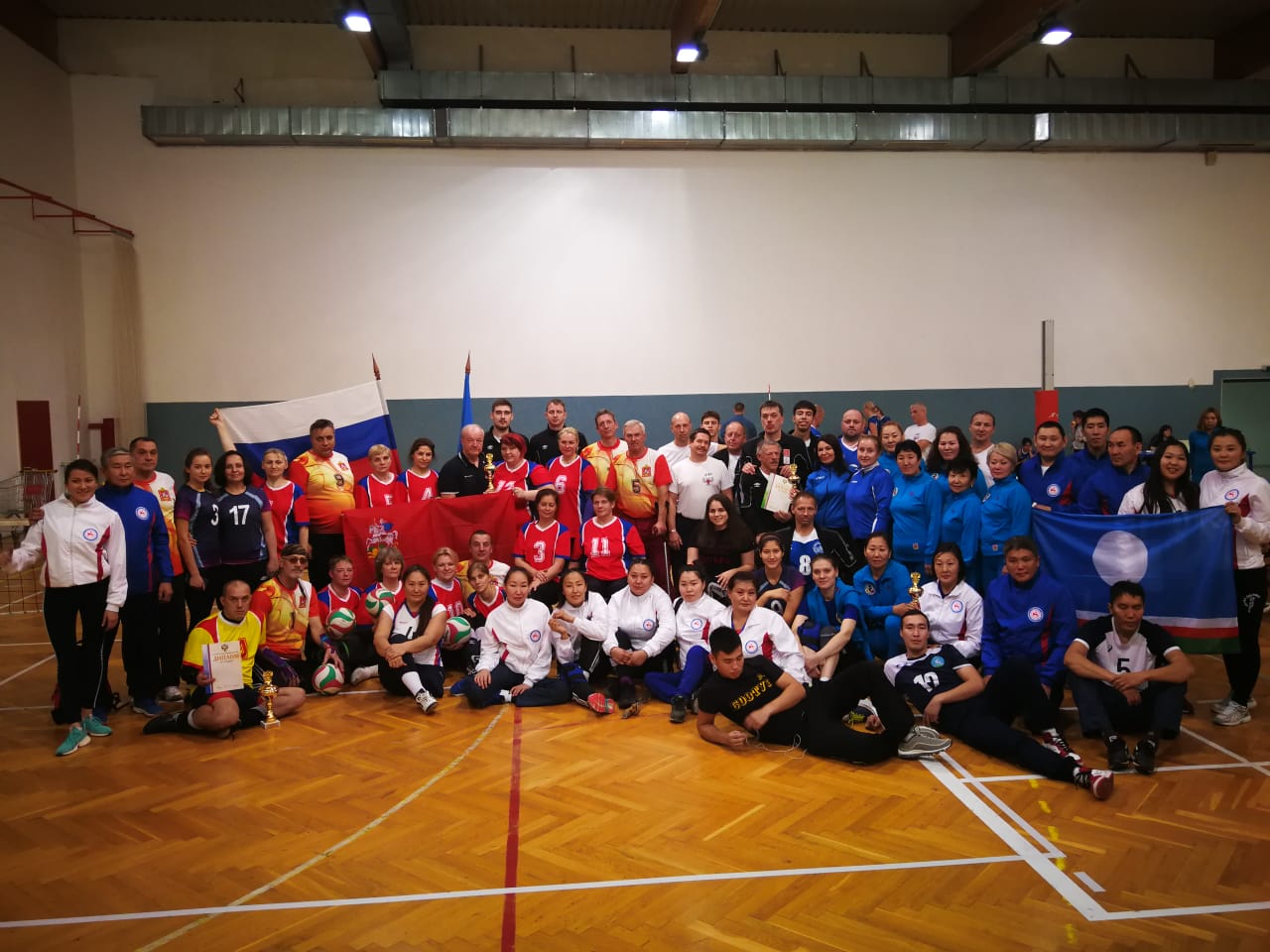 Мужская сборная Свердловской области и женская сборная Москвы вновь завоевали титулы чемпионов России по волейболу сидя