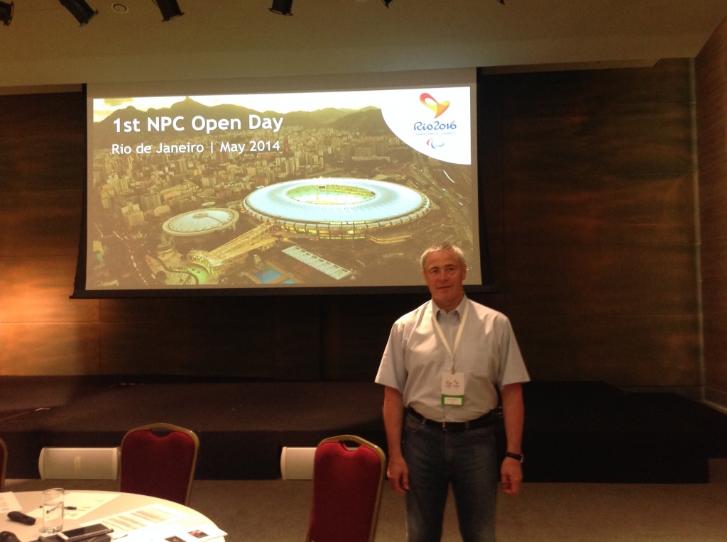 П.А. Рожков в г. Рио-де-Жанейро в первый день "Открытых дверей" принял участие во встрече представителей национальных паралимпийских комитетов, где обсуждались вопросы участия сборных команд в XV Паралимпийских летних играх 2016 г.