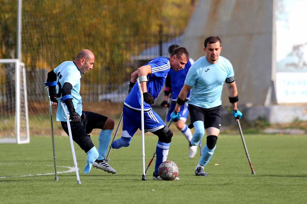 Команда «Ламан АЗ» выиграла чемпионат России по футболу ампутантов