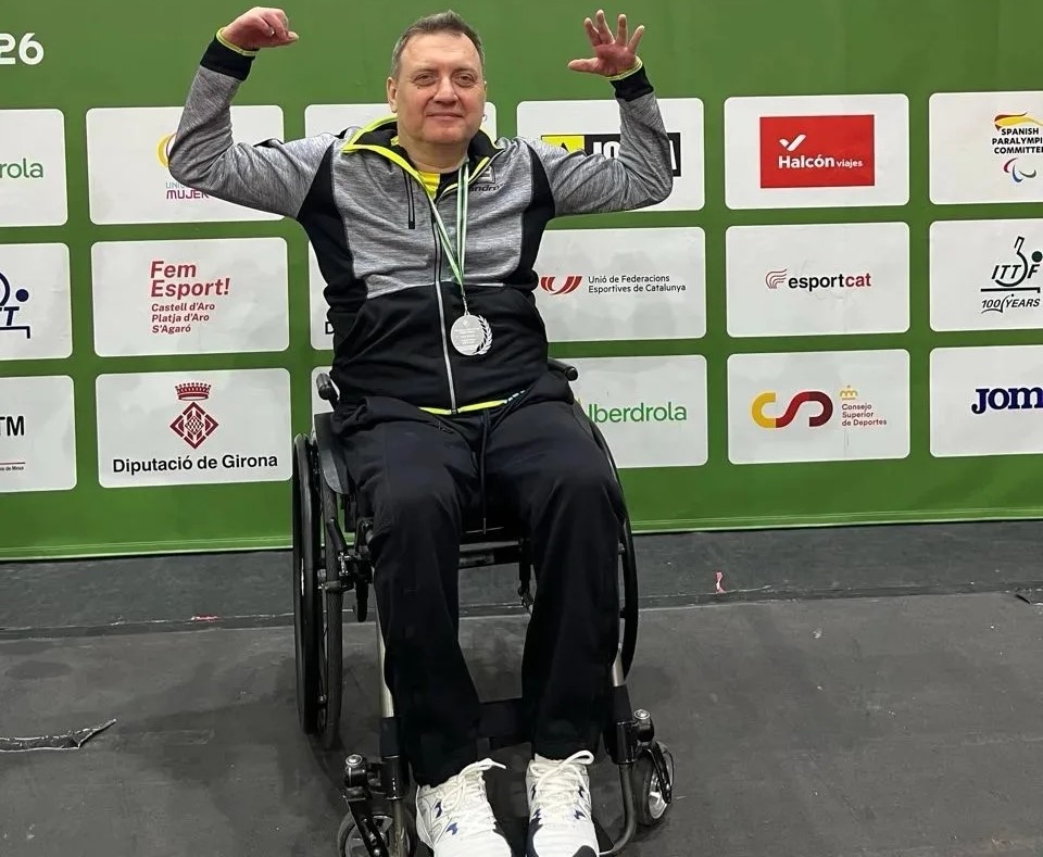 Российские спортсмены завоевали две медали на международных соревнованиях по настольному теннису ITTF WORLD PARA FUTURE COSTA BRAVA 2026